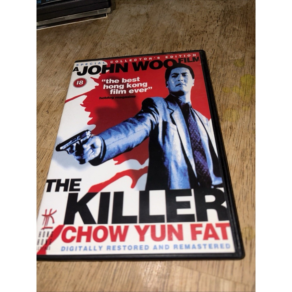 The Killer 1989 (DVD) John Woo Chow Yun-fat Danny Lee 80s Cult Hong Kong Action